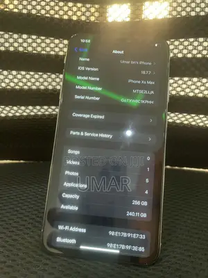 Apple iPhone XS Max 256 GB White