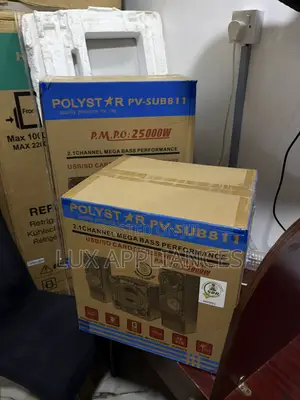 Polystar PV-SUB811 HiFi Speaker System With 8-Inch Subwoofer