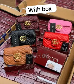 A Gucci Bag With Box