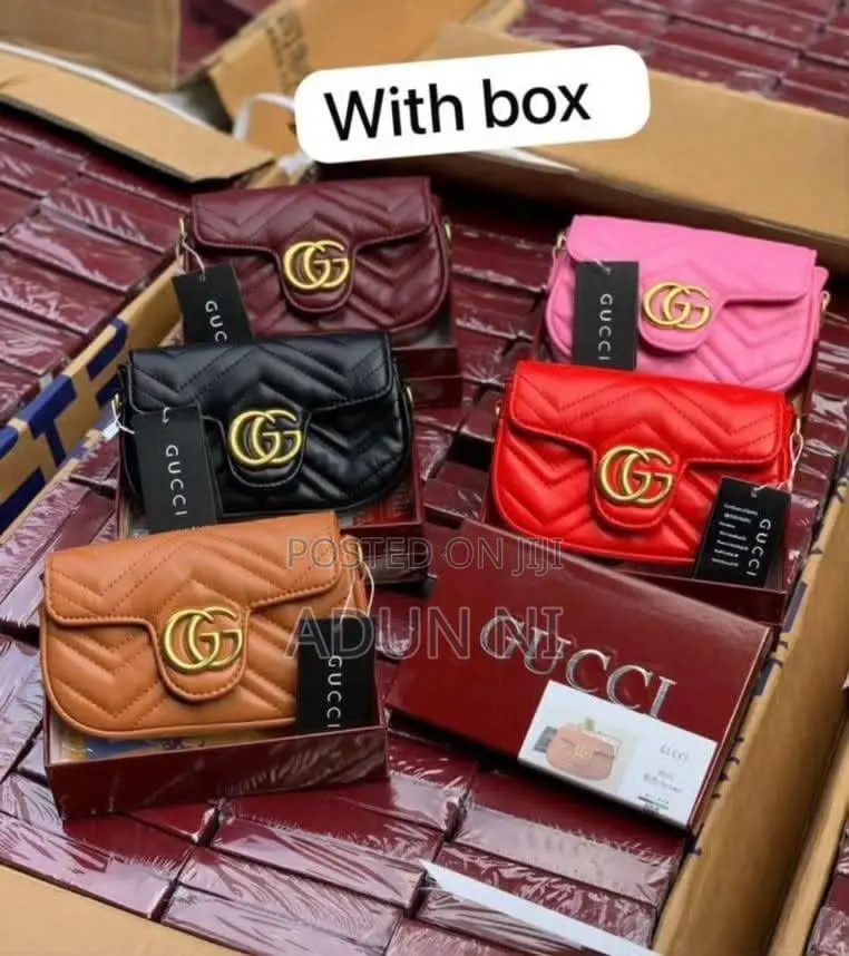 A Gucci Bag With Box