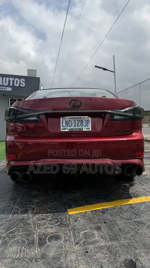 Lexus IS 250 AWD 2007 Red