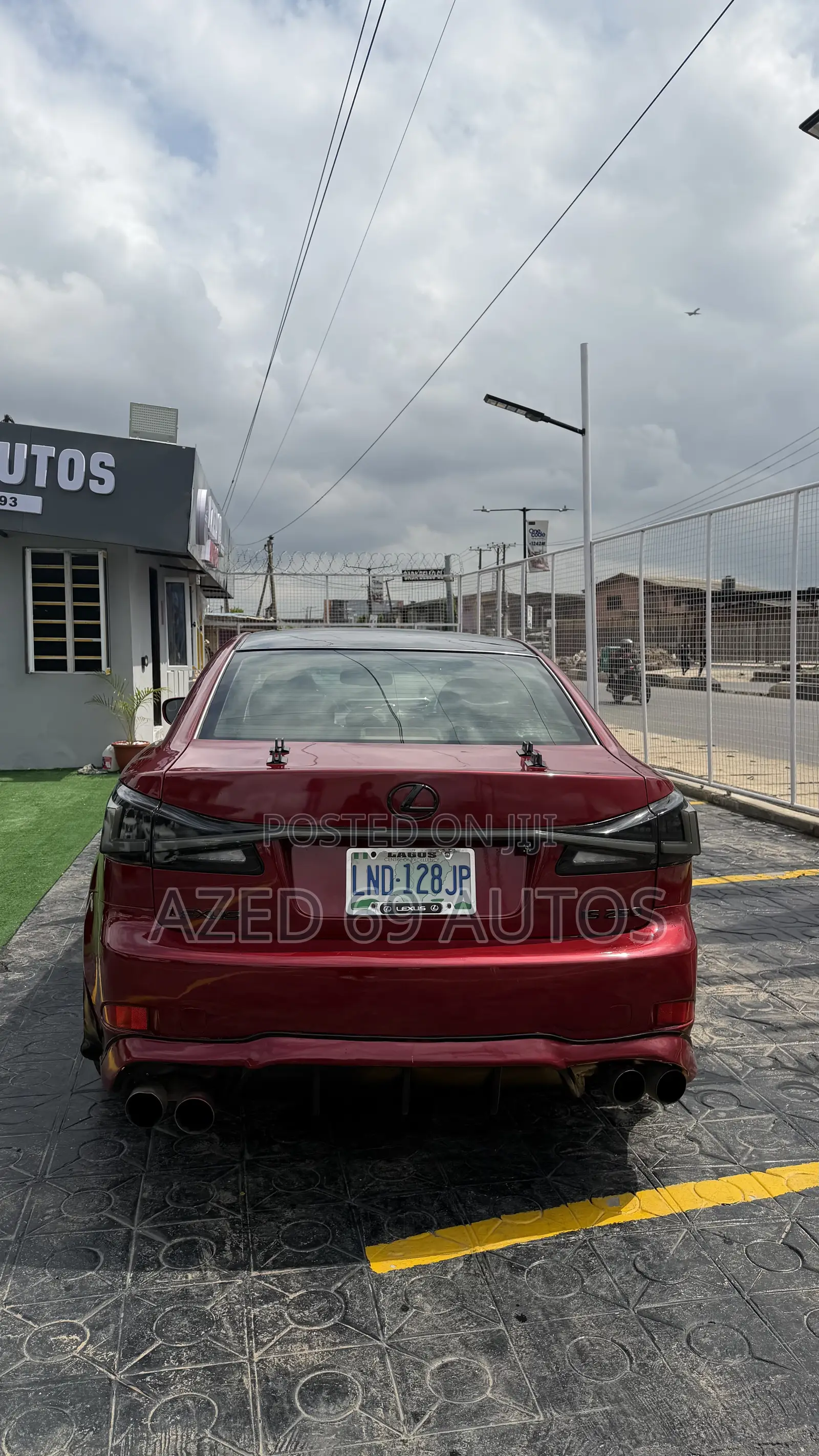 Lexus IS 250 AWD 2007 Red