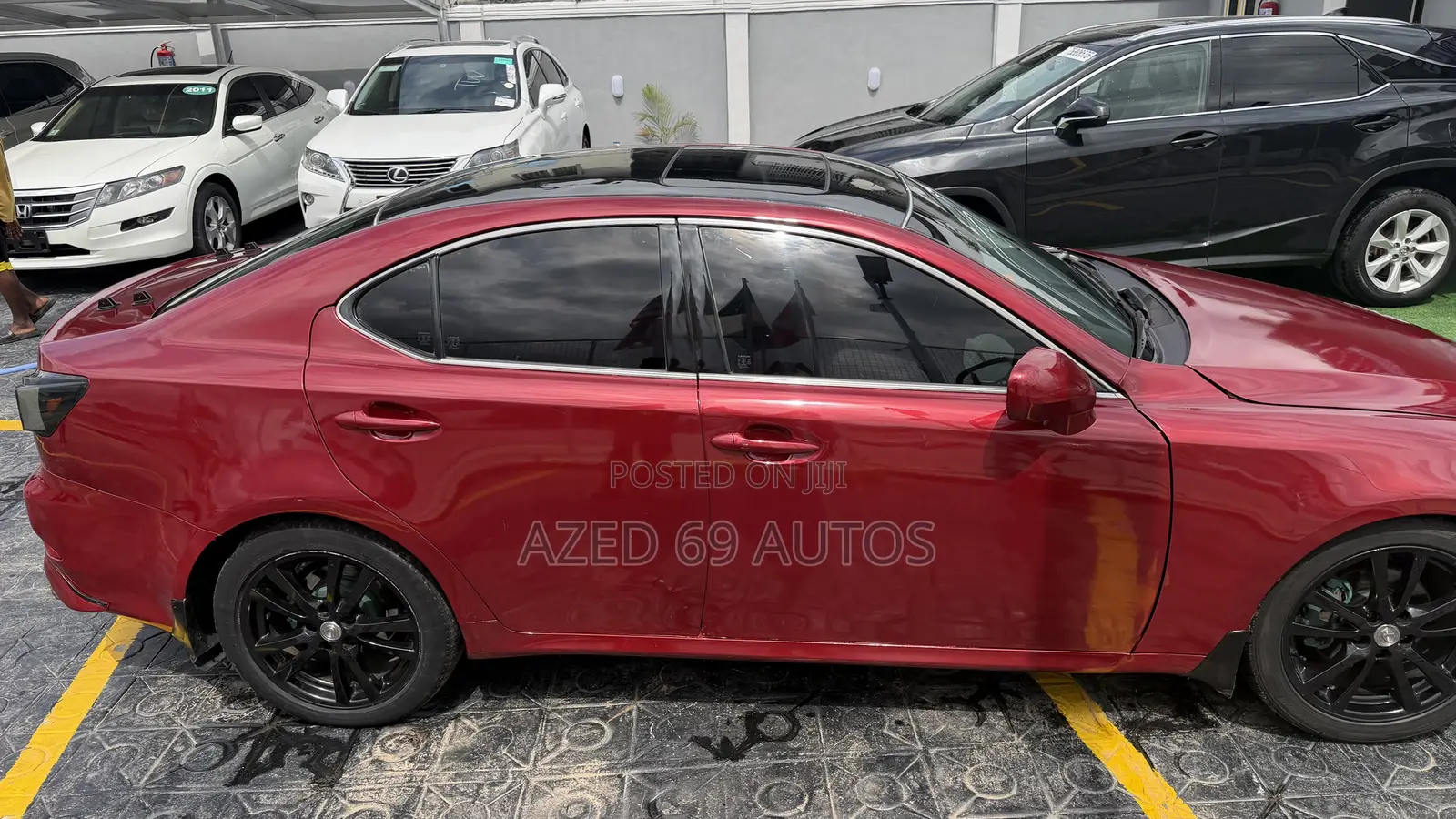 Lexus IS 250 AWD 2007 Red