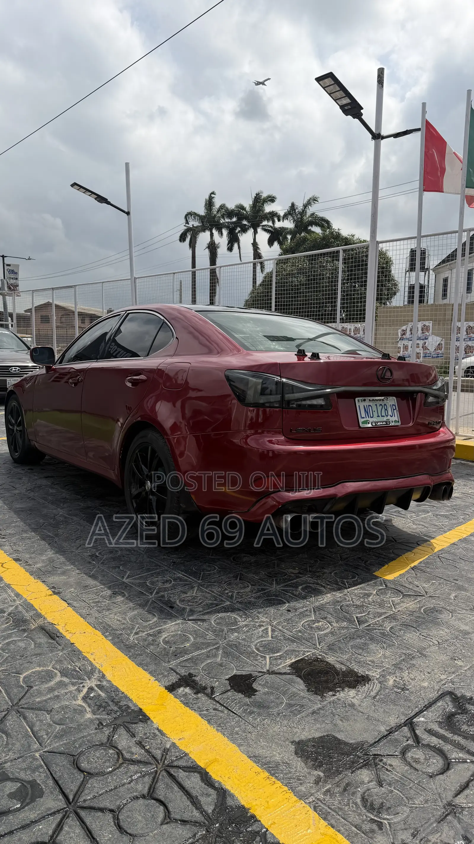 Lexus IS 250 AWD 2007 Red