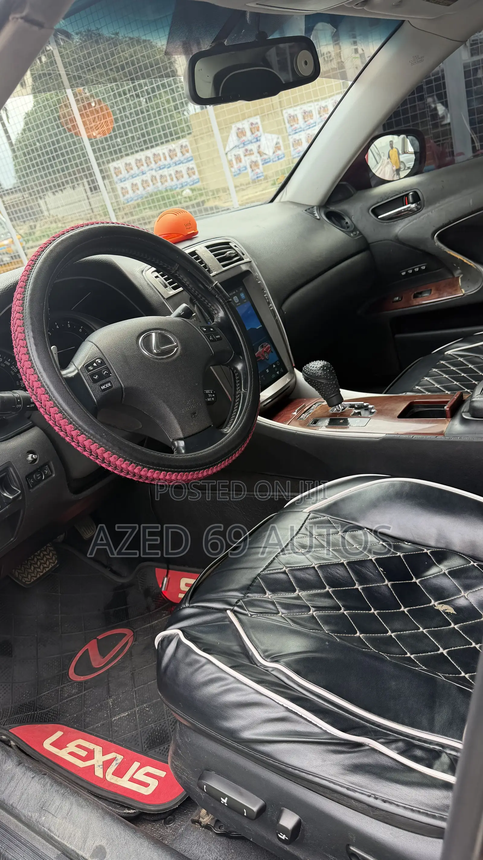 Lexus IS 250 AWD 2007 Red