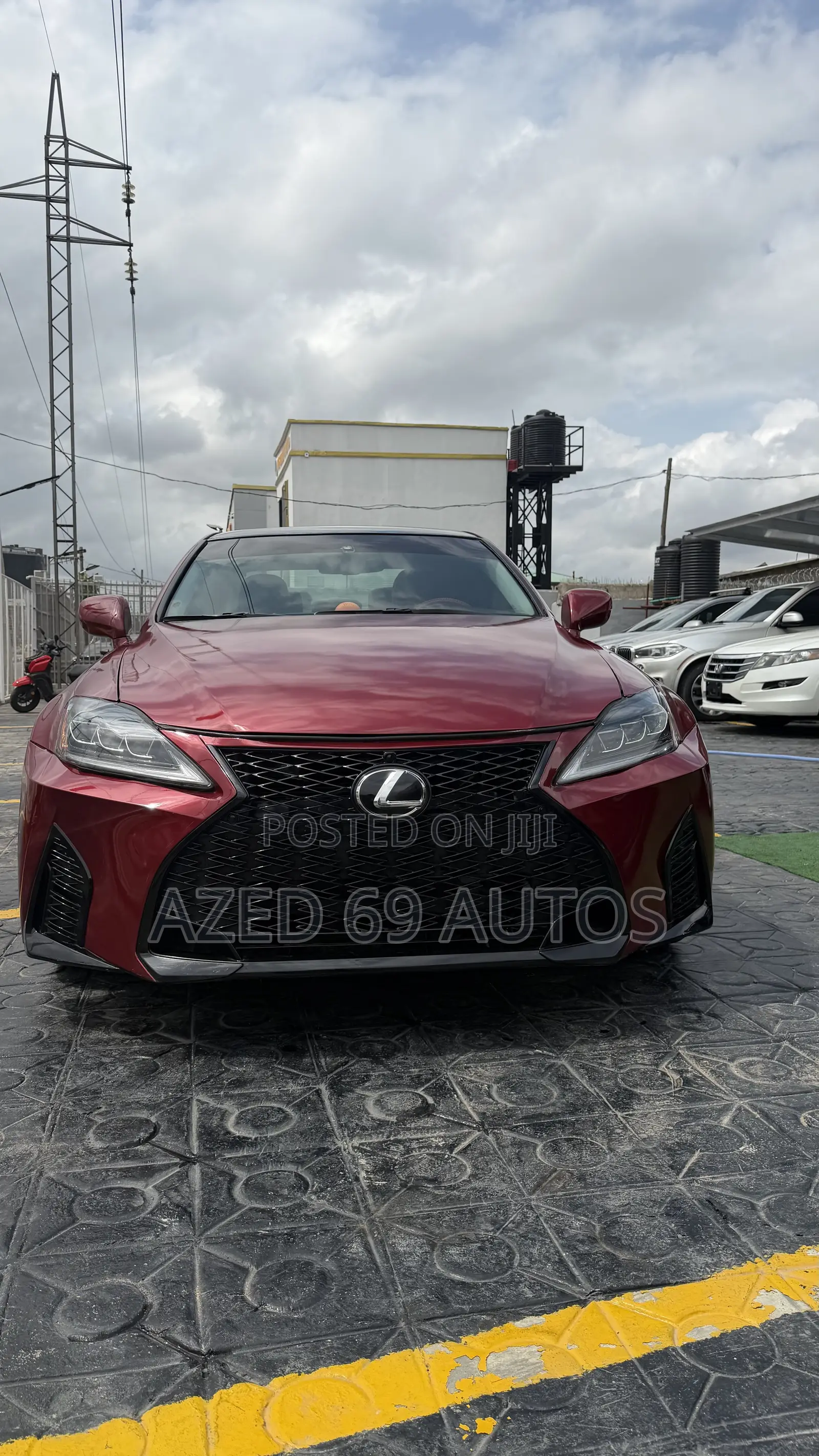 Lexus IS 250 AWD 2007 Red