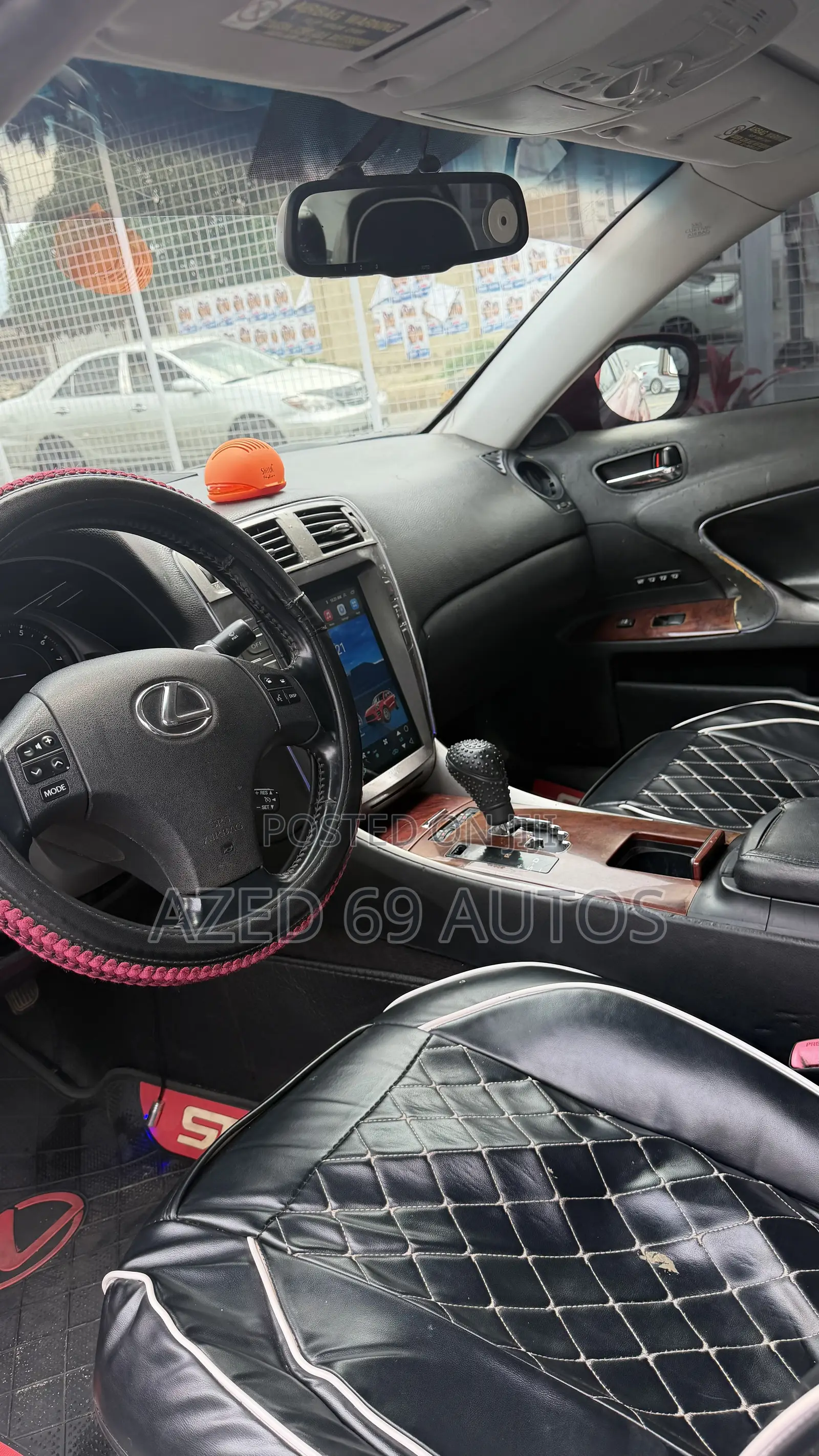 Lexus IS 250 AWD 2007 Red