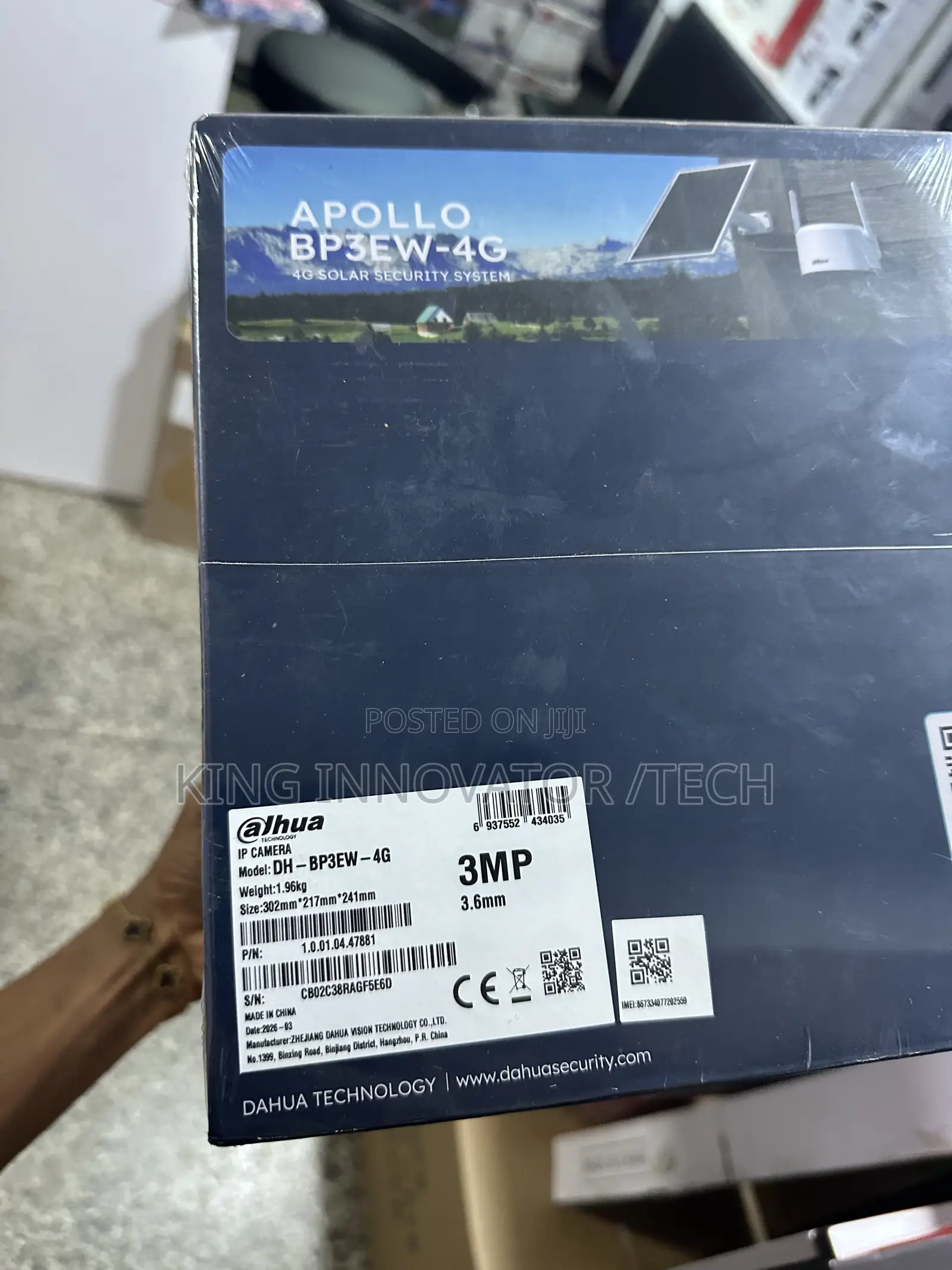 Dahua 4G Solar Camera
