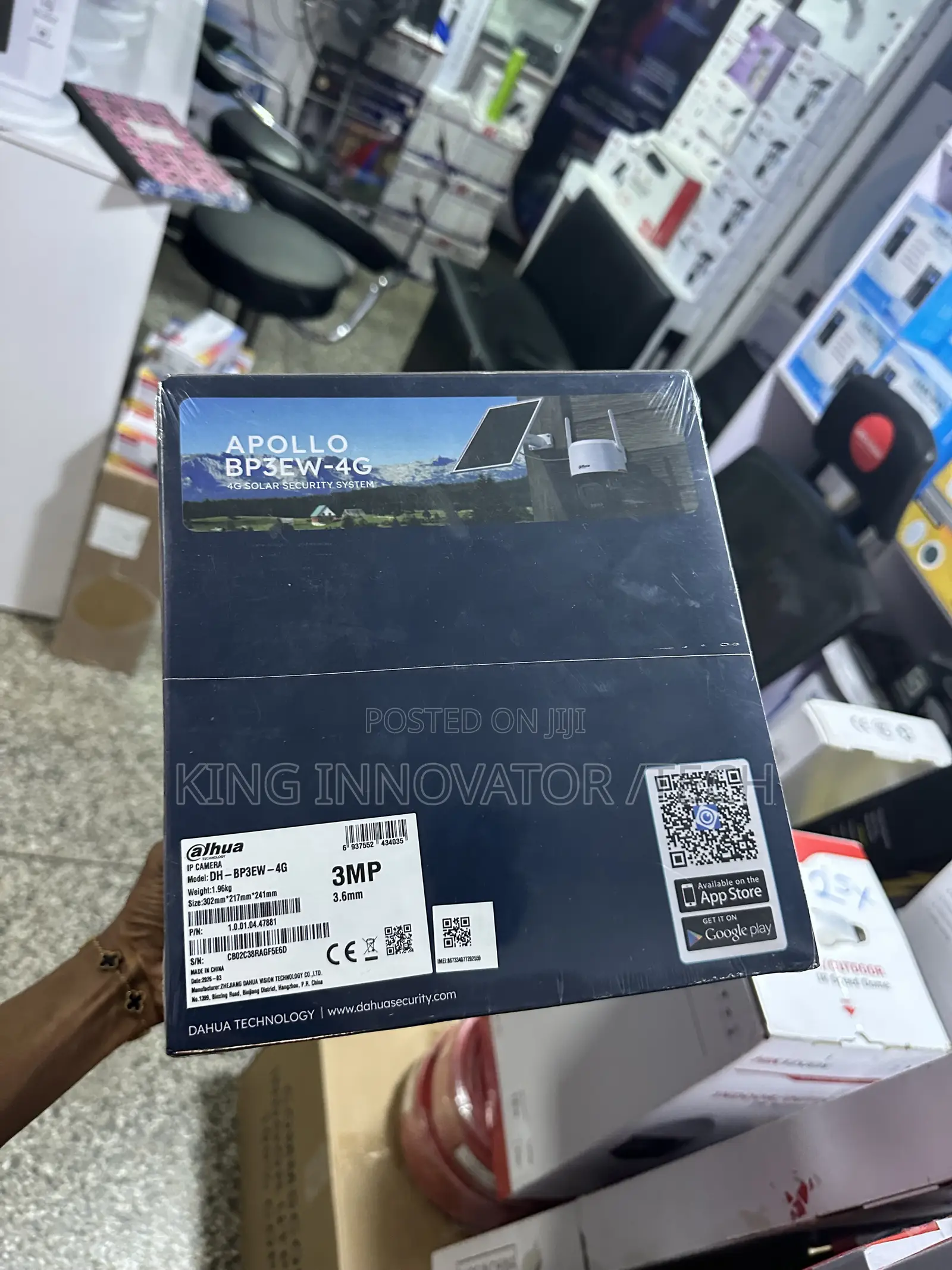Dahua 4G Solar Camera