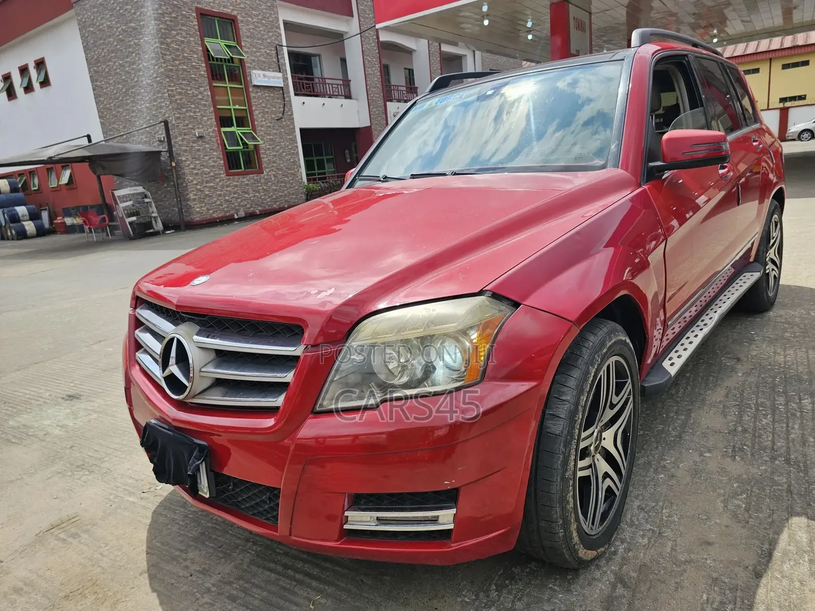 Mercedes-Benz GLK-Class 2011 Red