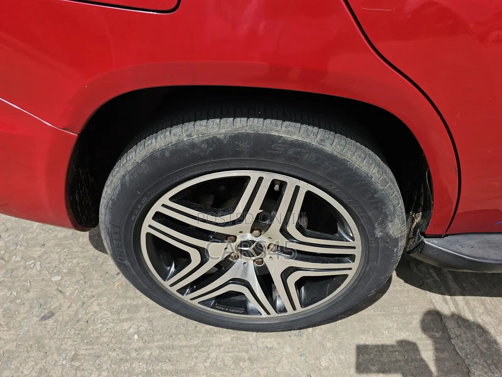 Mercedes-Benz GLK-Class 2011 Red