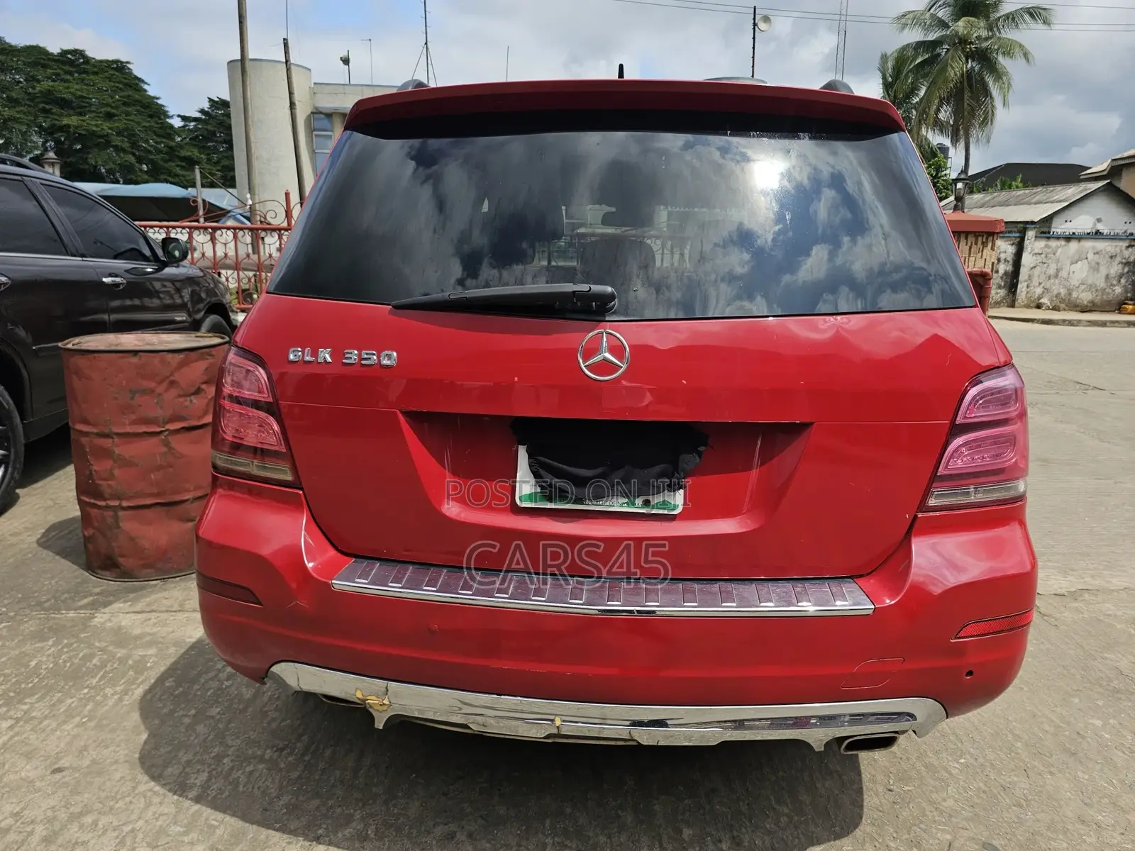 Mercedes-Benz GLK-Class 2011 Red