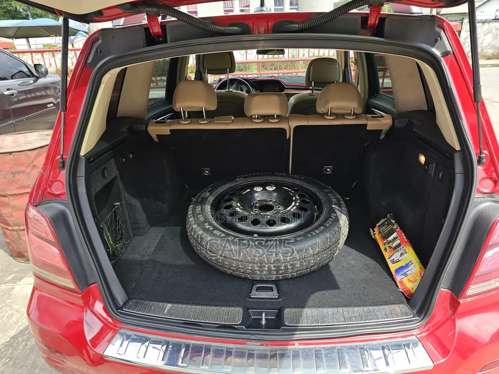 Mercedes-Benz GLK-Class 2011 Red