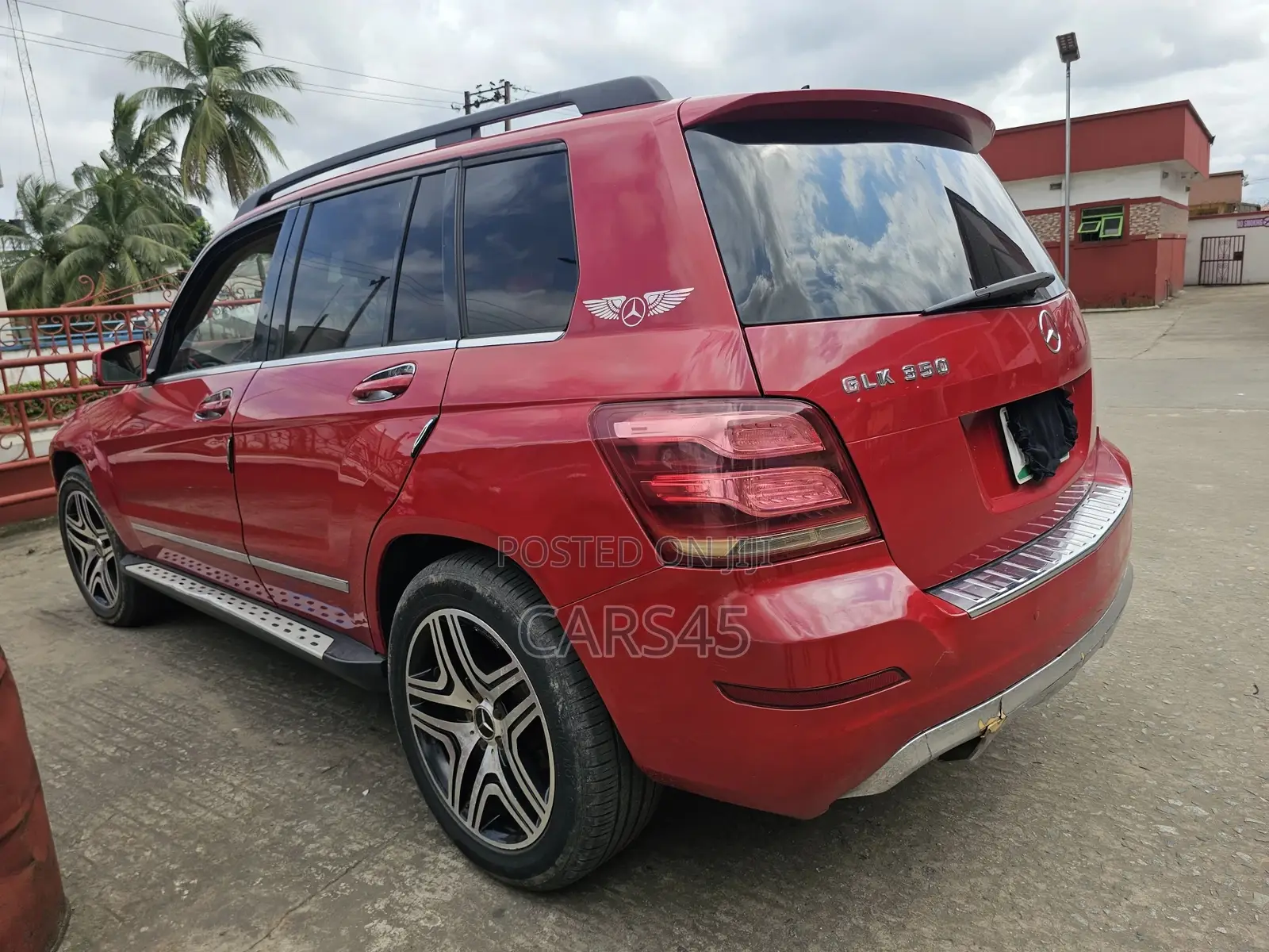 Mercedes-Benz GLK-Class 2011 Red
