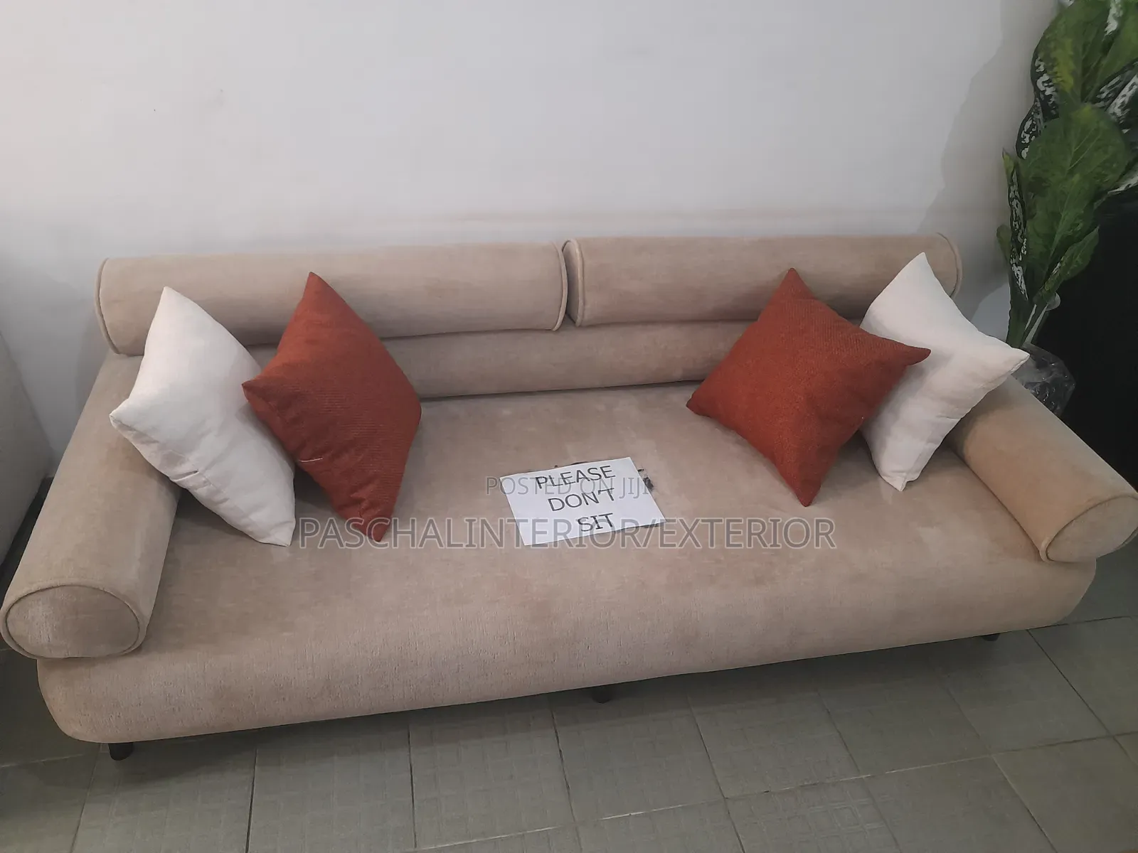 8man Seater Low Backrest Cushion