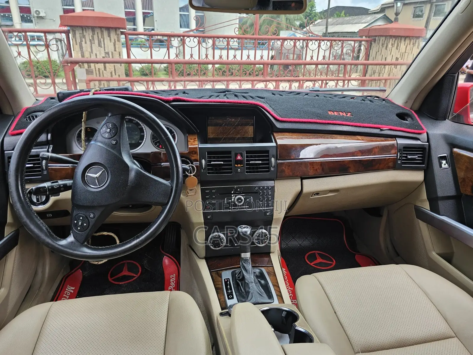Mercedes-Benz GLK-Class 2011 Red