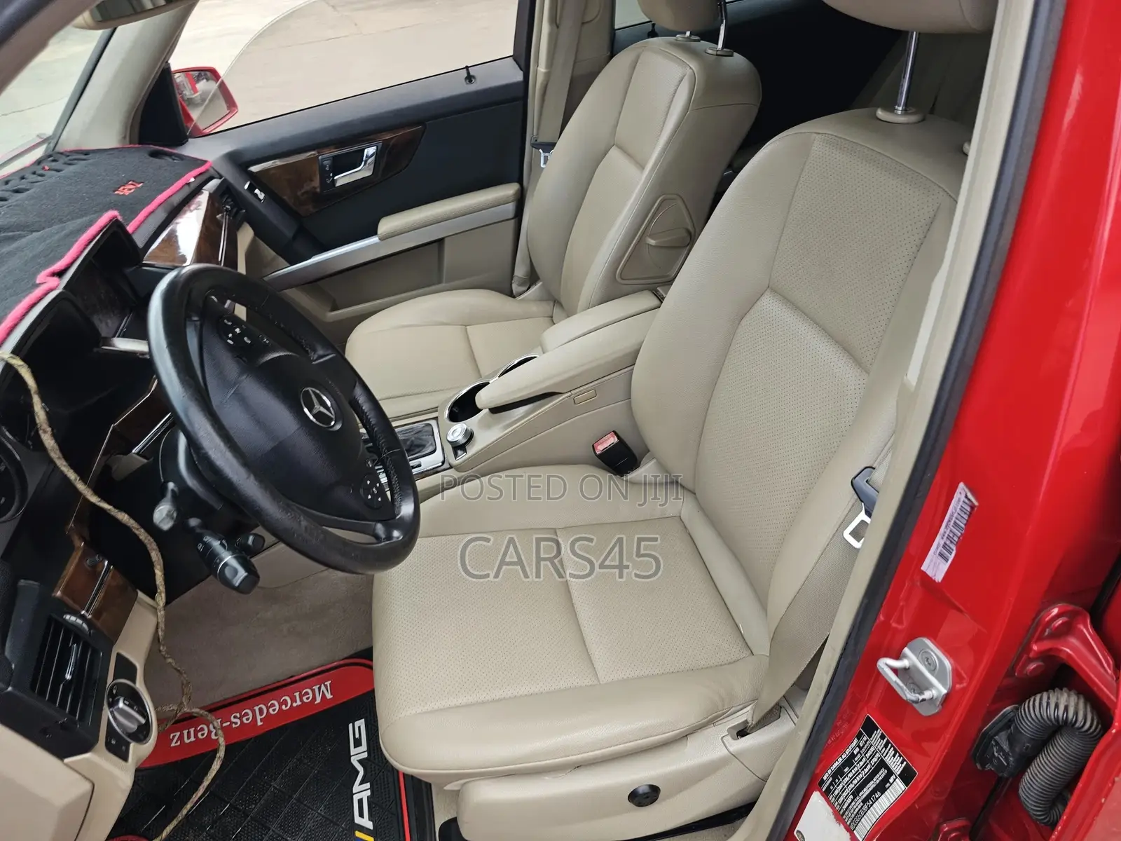 Mercedes-Benz GLK-Class 2011 Red