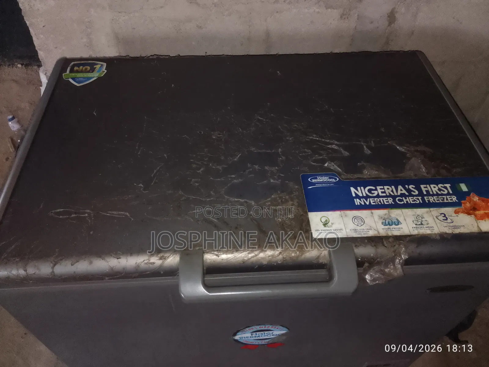 Slightly Used Thermacool Inverter Freezer (HTF 319lS)