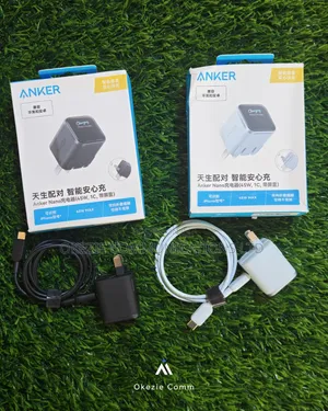 Anker 45w Charger With Display + USB-C Cable (A121d)