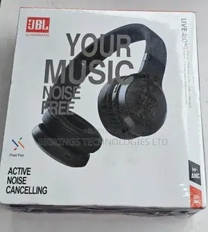 JBL Live 460NC Wireless on-Ear Headphones