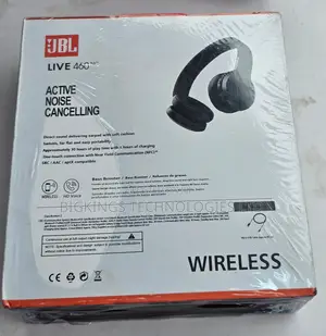 JBL Live 460NC Wireless on-Ear Headphones