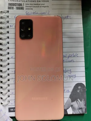 Samsung Galaxy A71 128 GB Pink