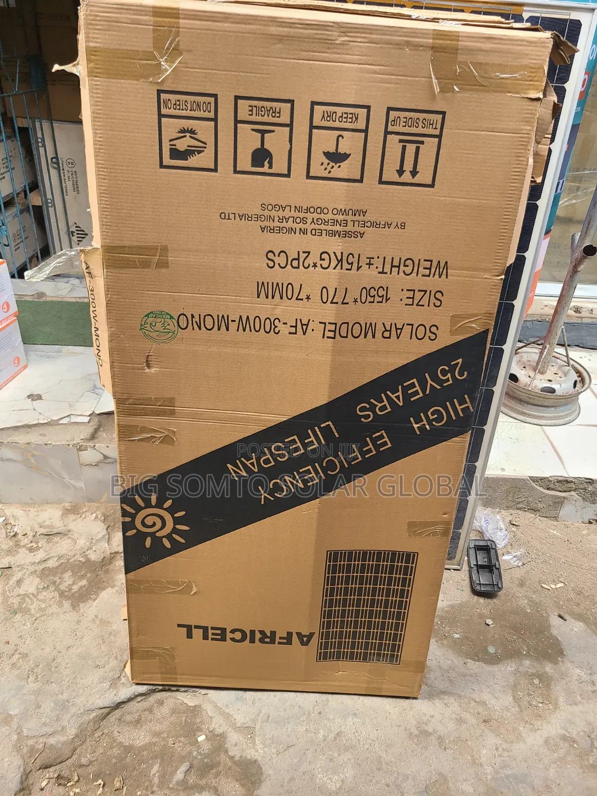 300watts Africell Solar Panel