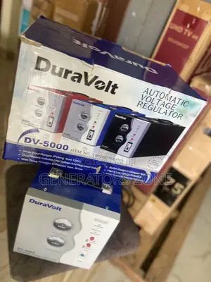 Duravolt DV-5000 Automatic Voltage Stabilizer With Dual Meters