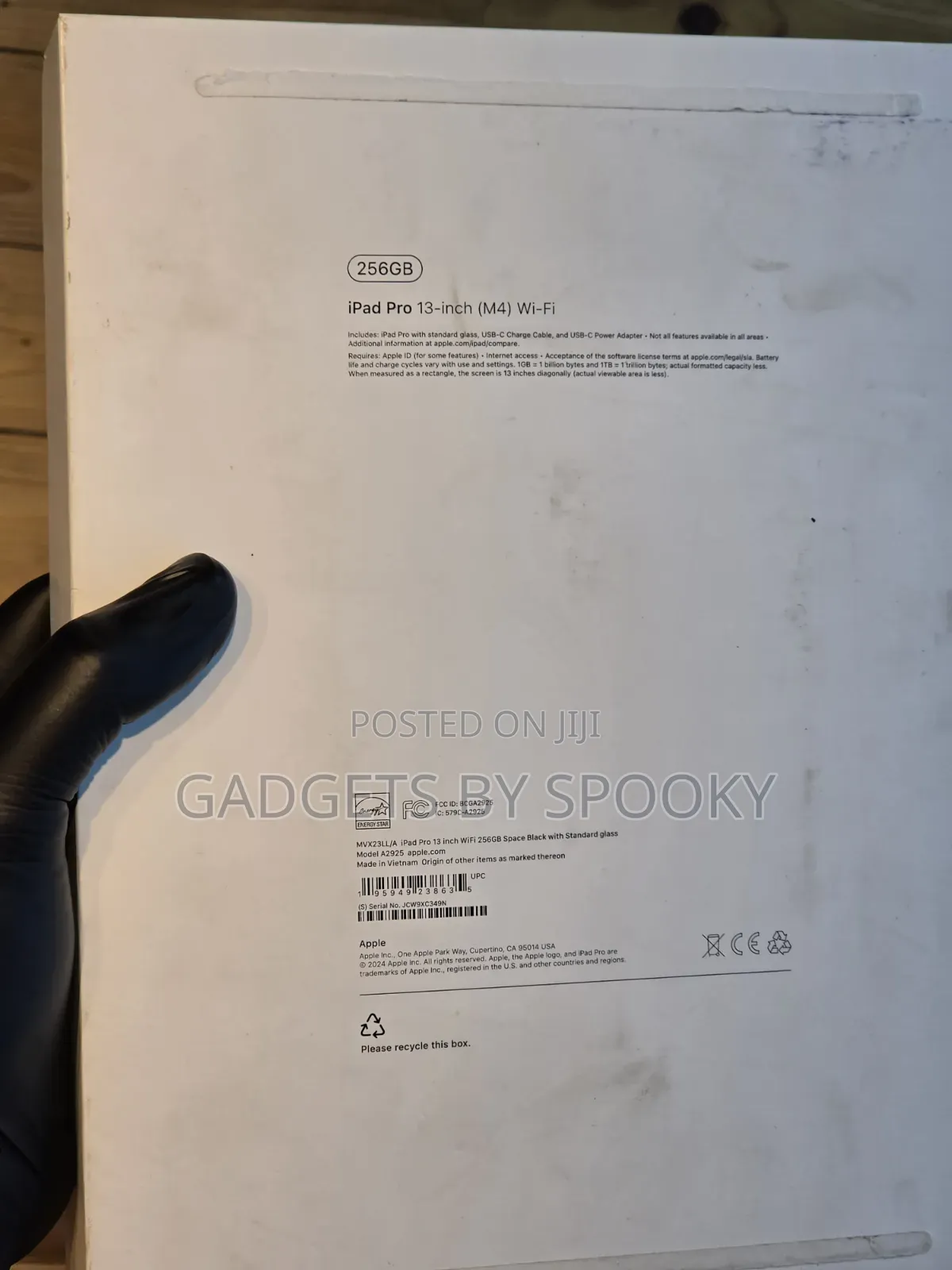 Apple iPad Pro 13 (2024) 256 GB Black