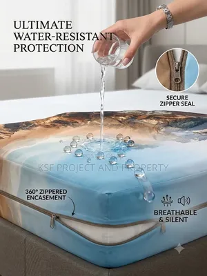 Oceanic Haven Waterproof Mattress Protector