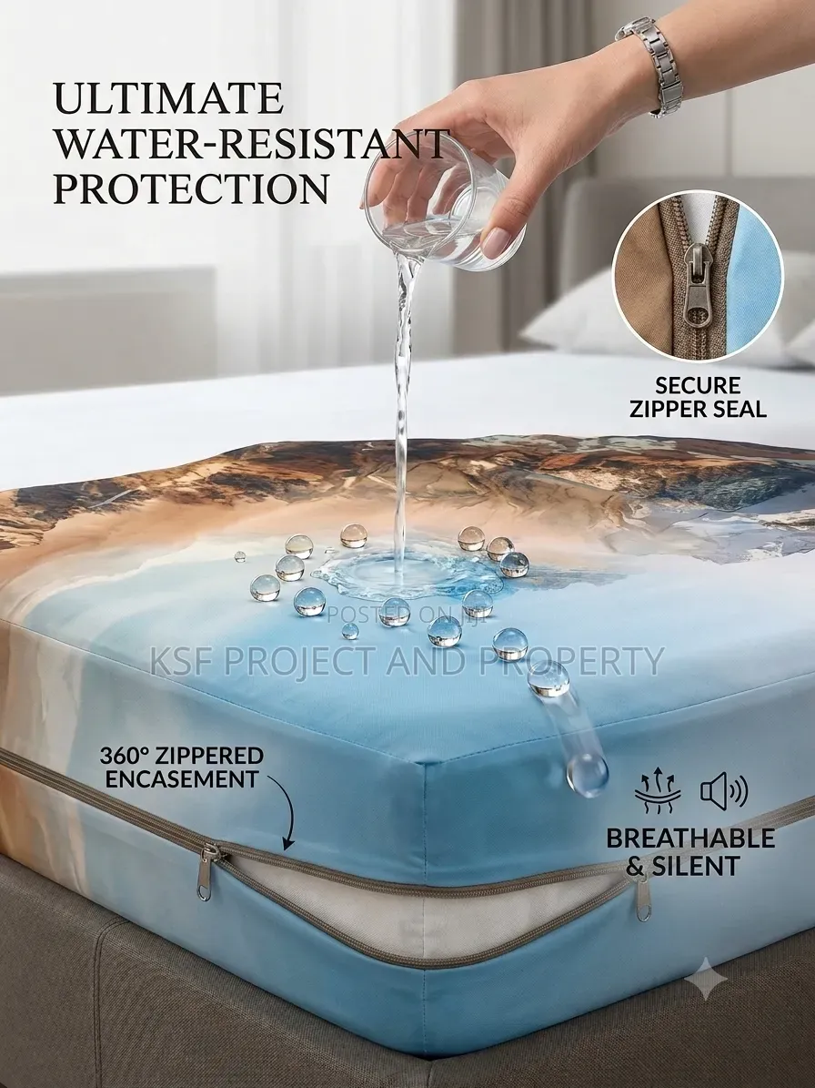 Oceanic Haven Waterproof Mattress Protector