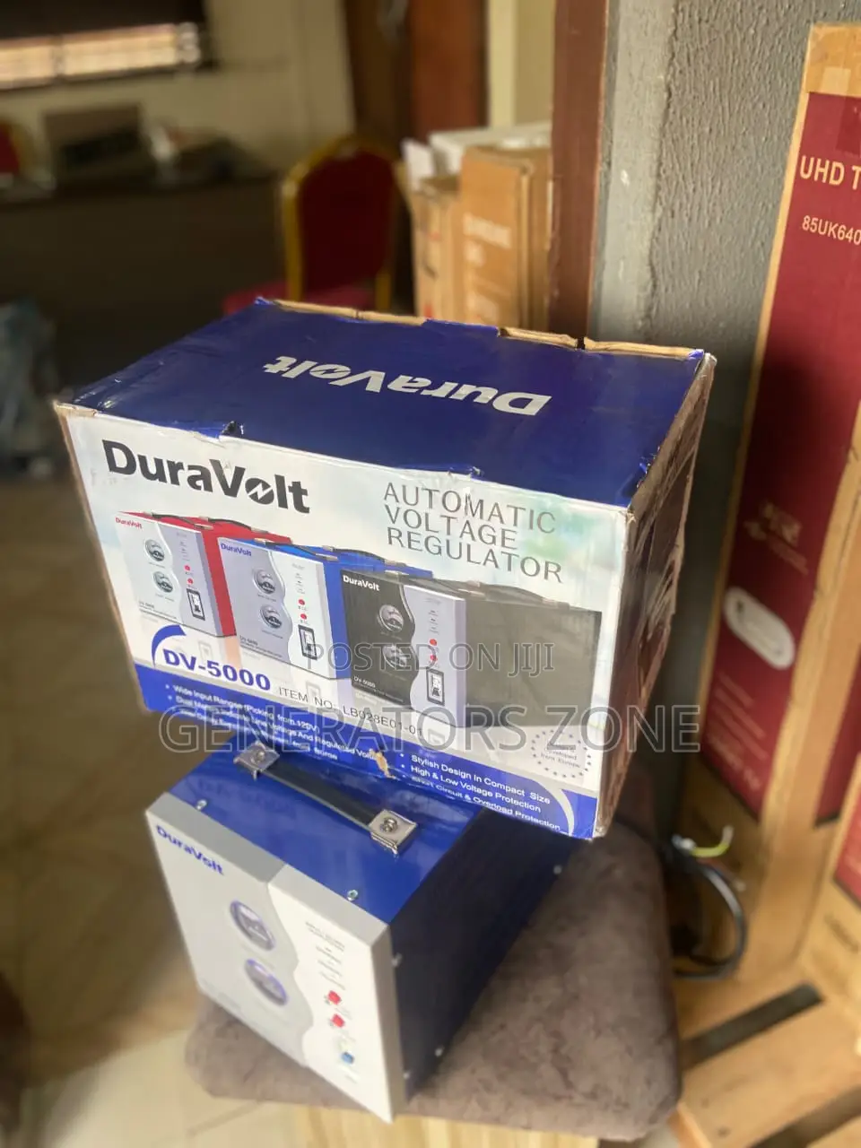 Duravolt DV-5000 Automatic Stabilizer With High-Low Voltage Protection