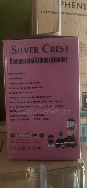 Silver Crest Commercial Blender