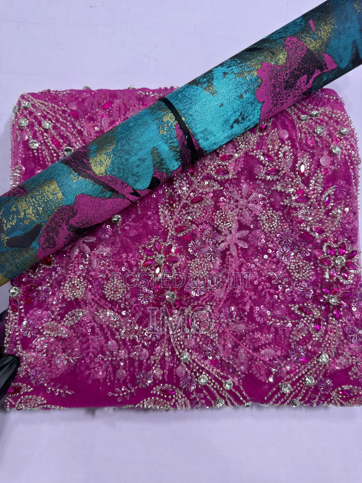 Crystal Beaded Lace