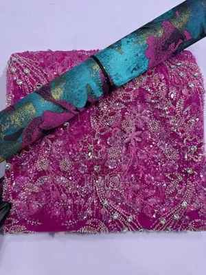 Crystal Beaded Lace