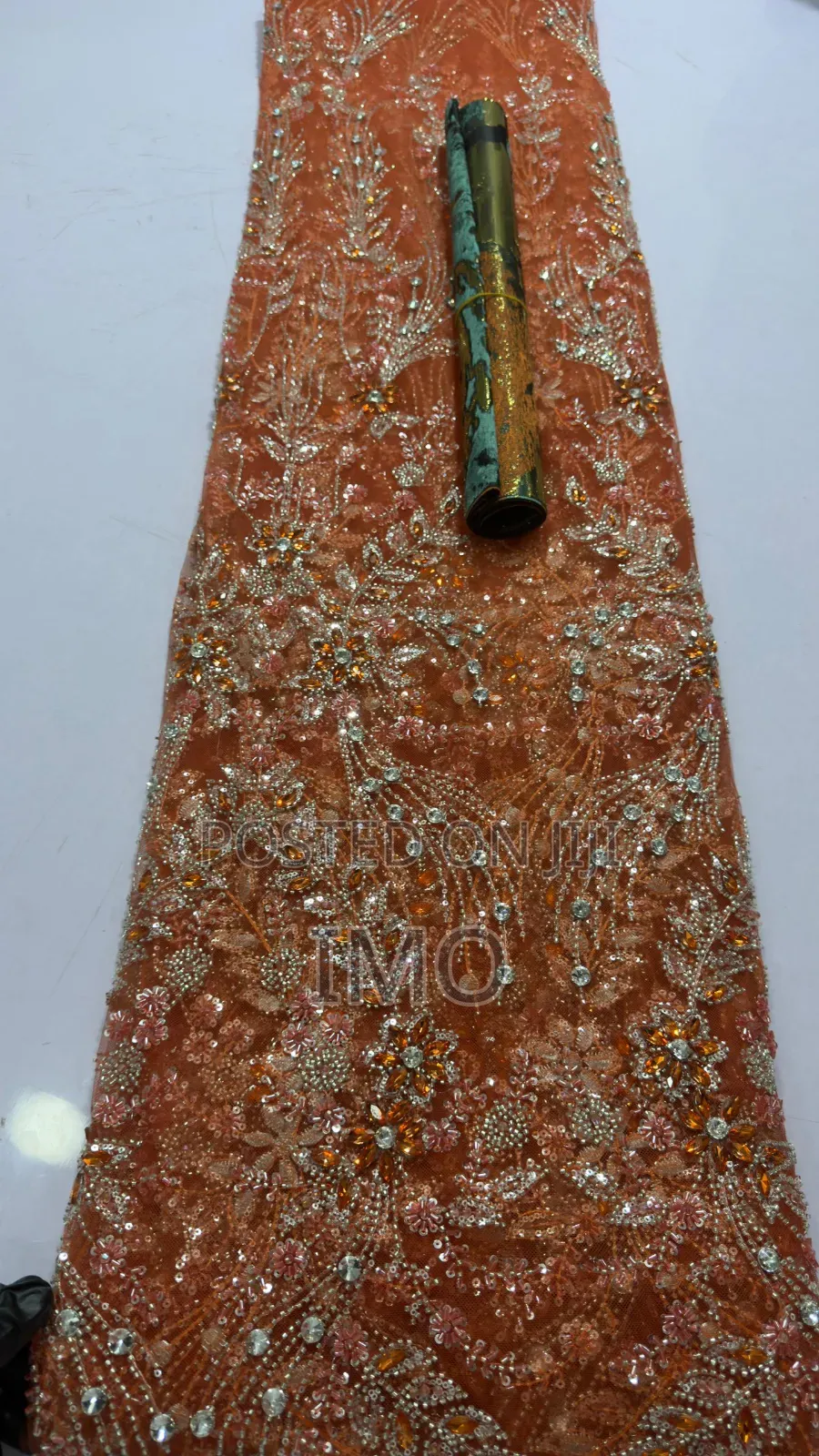 Crystal Beaded Lace