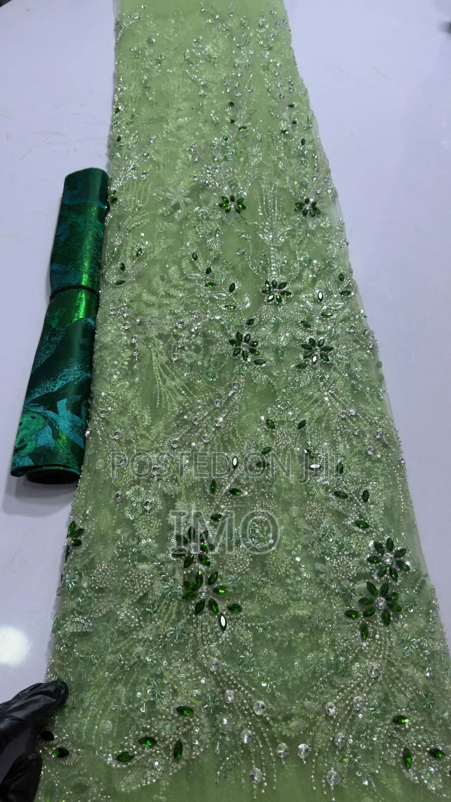 Crystal Beaded Lace