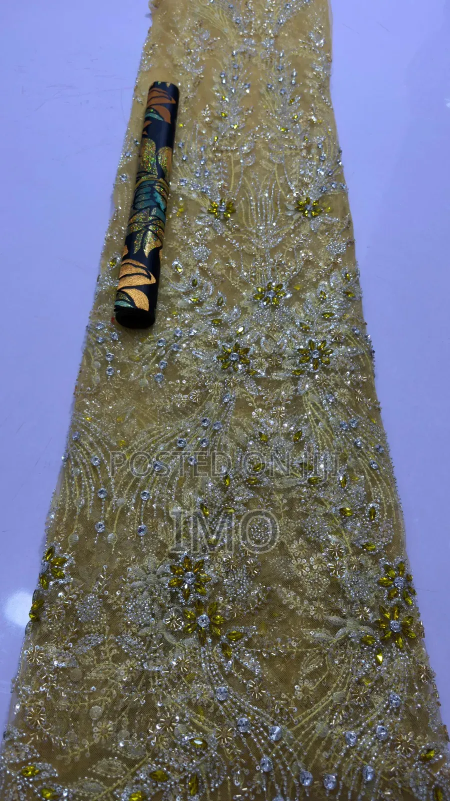 Crystal Beaded Lace