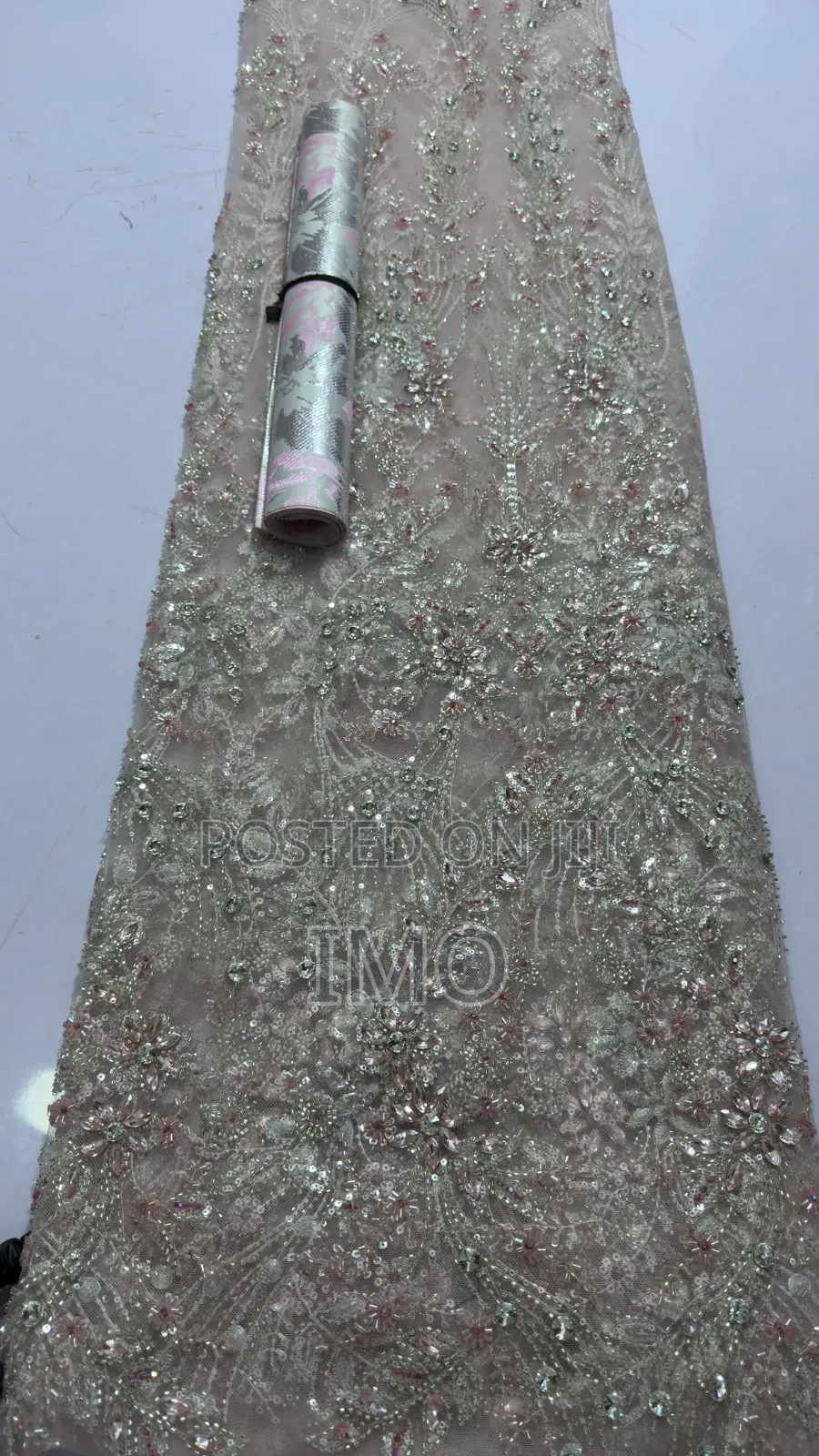 Crystal Beaded Lace