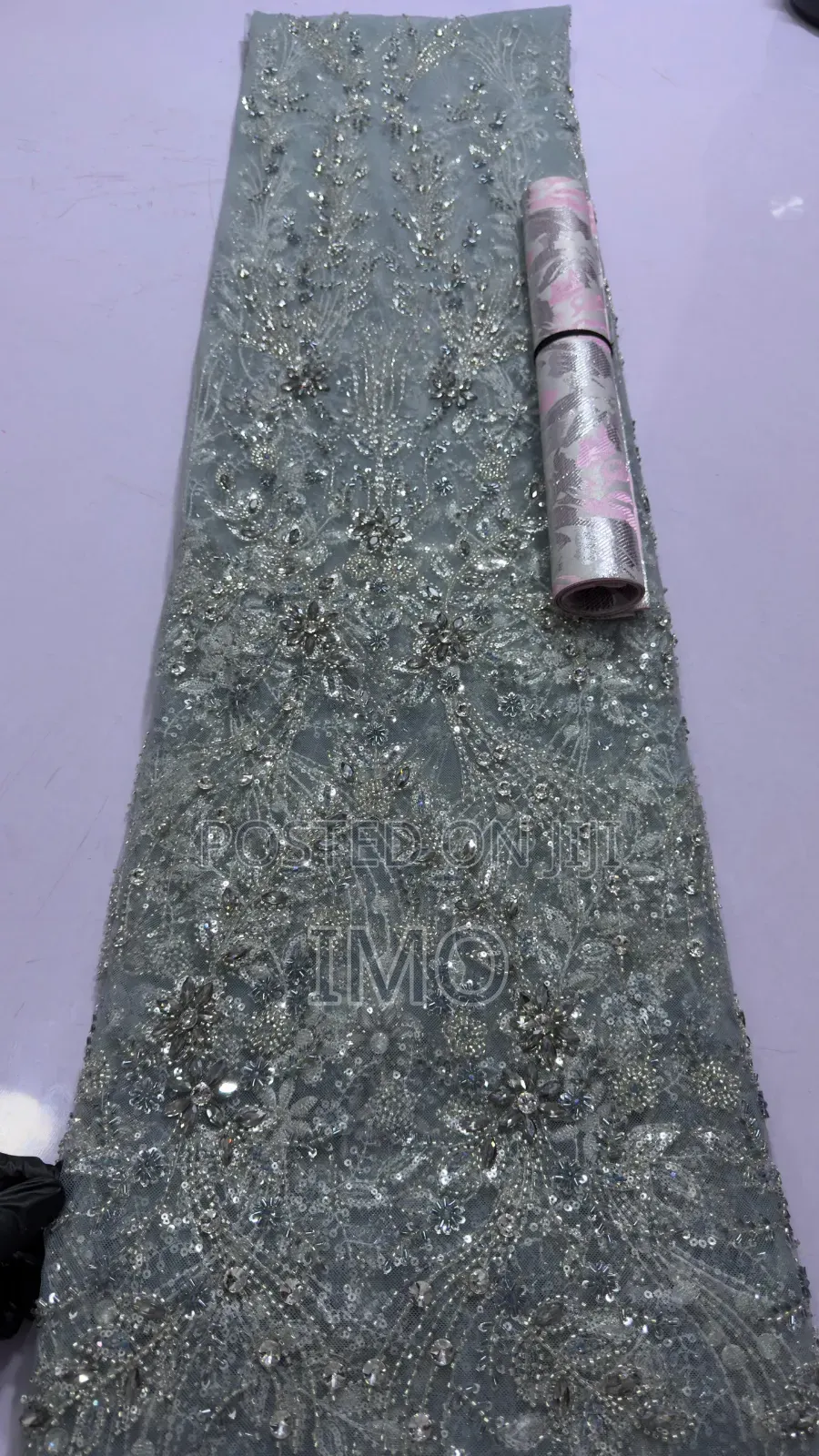 Crystal Beaded Lace