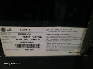 Used TV LG and Sound System