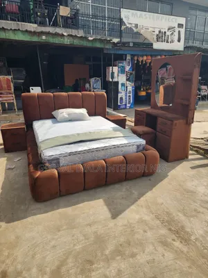 Standard 6by6 Padded Bedframe