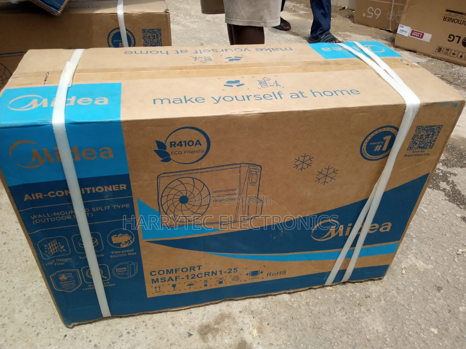 Midea Split Air Conditioner 1:5 HP Normal With 2 Years Warranty