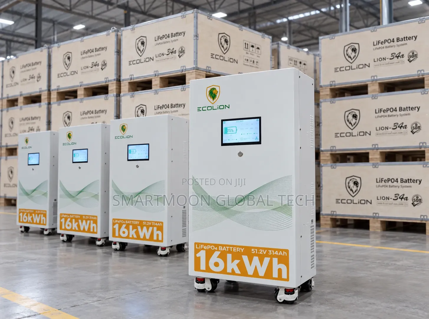 16kwh Ecolion Lithium Battery
