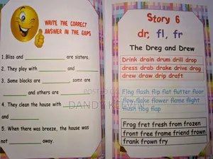 Consonant Blends and Digraphs Stories