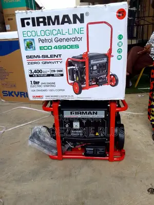 Original Firman ECO4990ES 3.4kVA Generator for Home Business