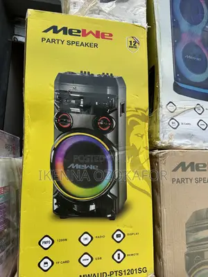 MeWe Rechargeable Party Speakers