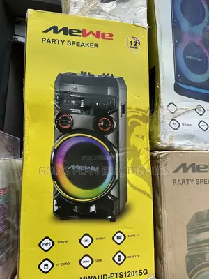 MeWe Rechargeable Party Speakers