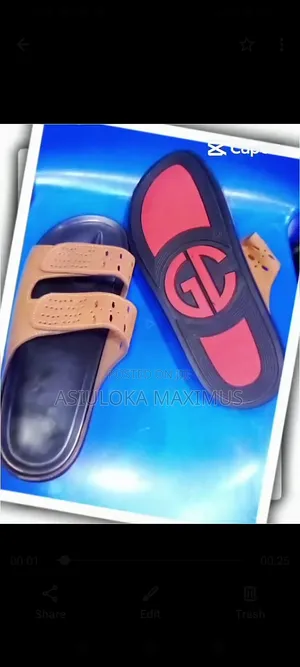Men's Slippers and Shoes.