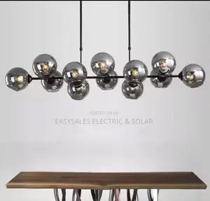 Grey Glass LED Pendant Lights